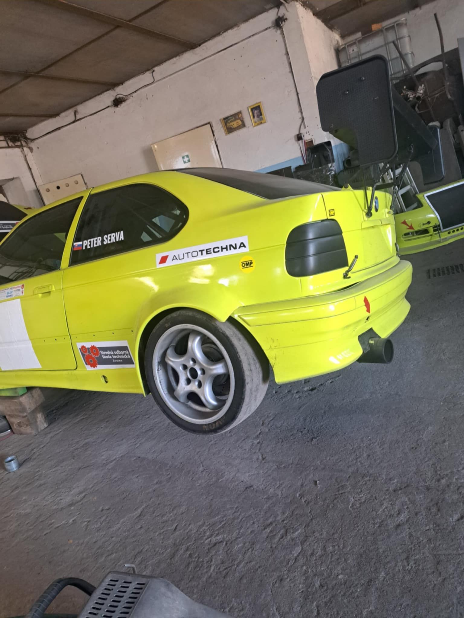 BMW Compact hill climb