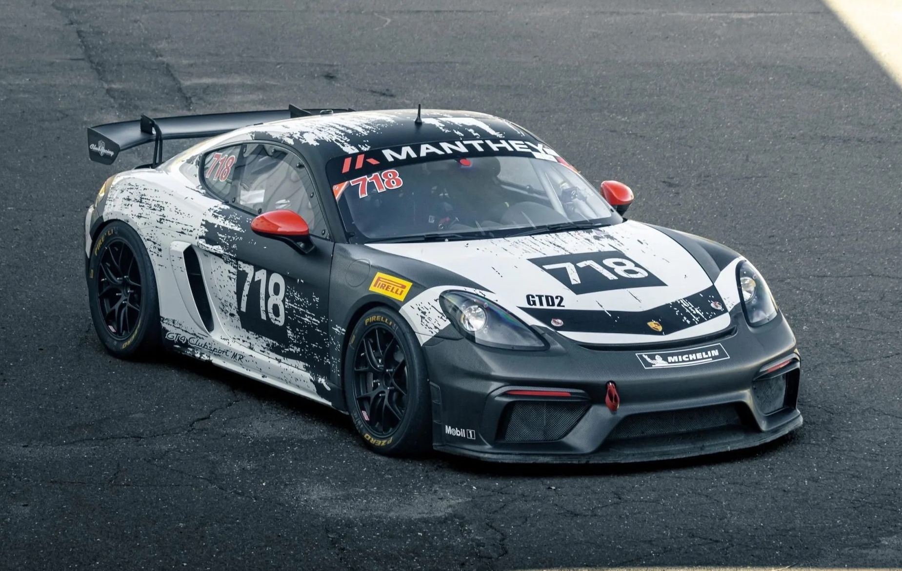 Porsche 718 Cayman GT4 Clubsport MR