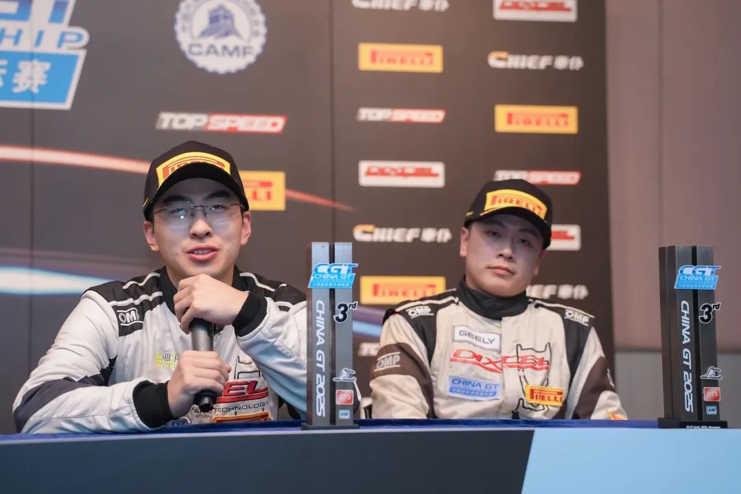 2025 China GT Shanghai Úvodní kolo 1. Projev vítěze