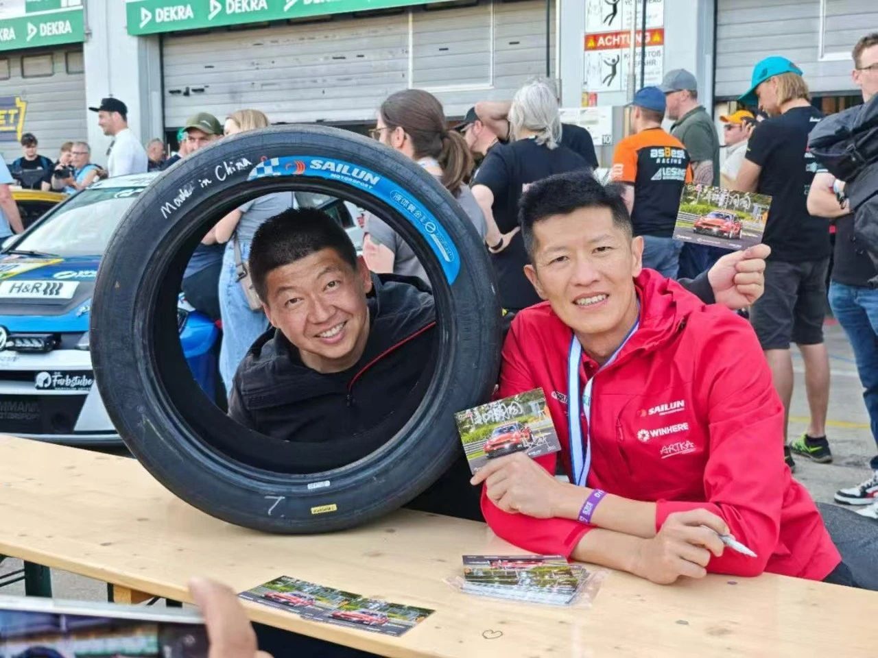 Sailun Tyres membantu pasukan JAC Racing menyinar di Nürburgring dengan prestasi cemerlang mereka!